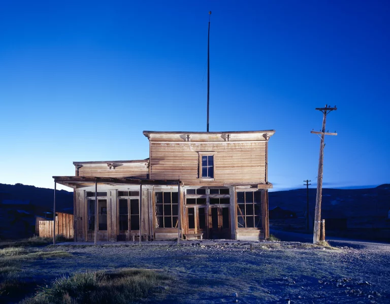 Ghost Town Bodie, Wheaton & Hollis Hotel.