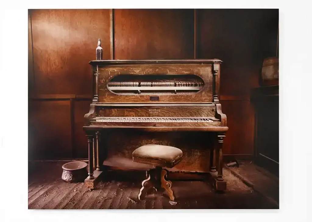 Acrylglas Matt, Piano Sam Leon Bar aus Ghost Towns