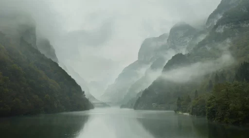 Passo Rolle Lago Schener, Italy