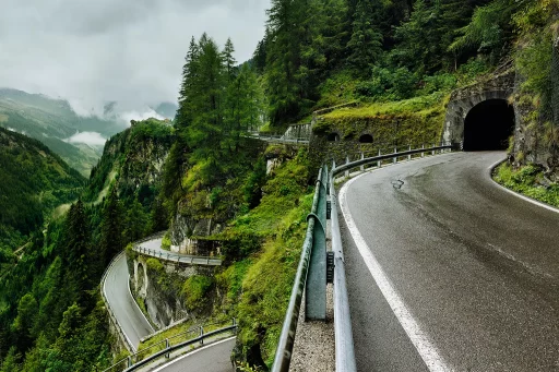 Splügen Pass, Südrampe, Italien